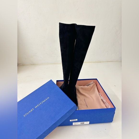 Gillian 60 stretch suede over the knee boots *NEW - Picture 6 of 6